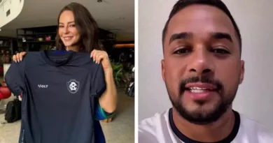 Mestre Fafá celebra acesso do Remo à Série A e Paola Oliveira comemora em postagem